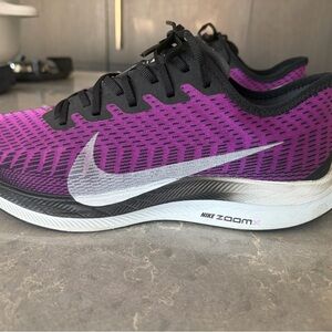 Nike Men Black and Purple Athletic Shoes size 10